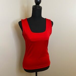 Red Calvin Klein Sleeveless Women's Top